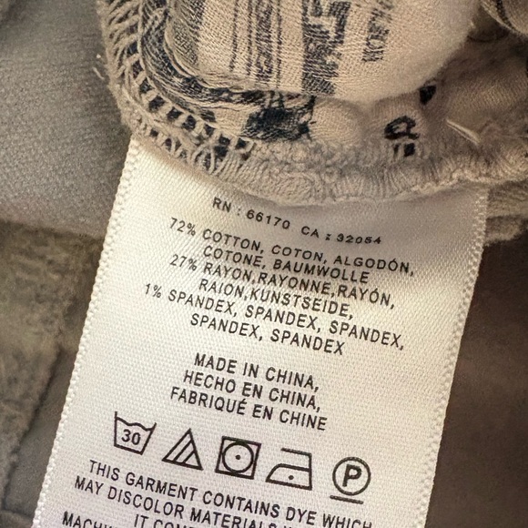 Anthropologie Women’s Pilcro and the Letterpress Velvety High-Rise Skinny Pants. - Picture 3 of 5